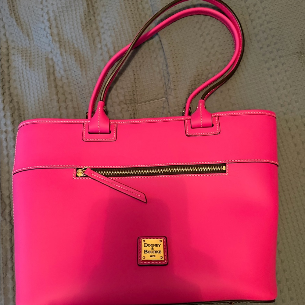 Dooney & Bourke Neon Pink Tote